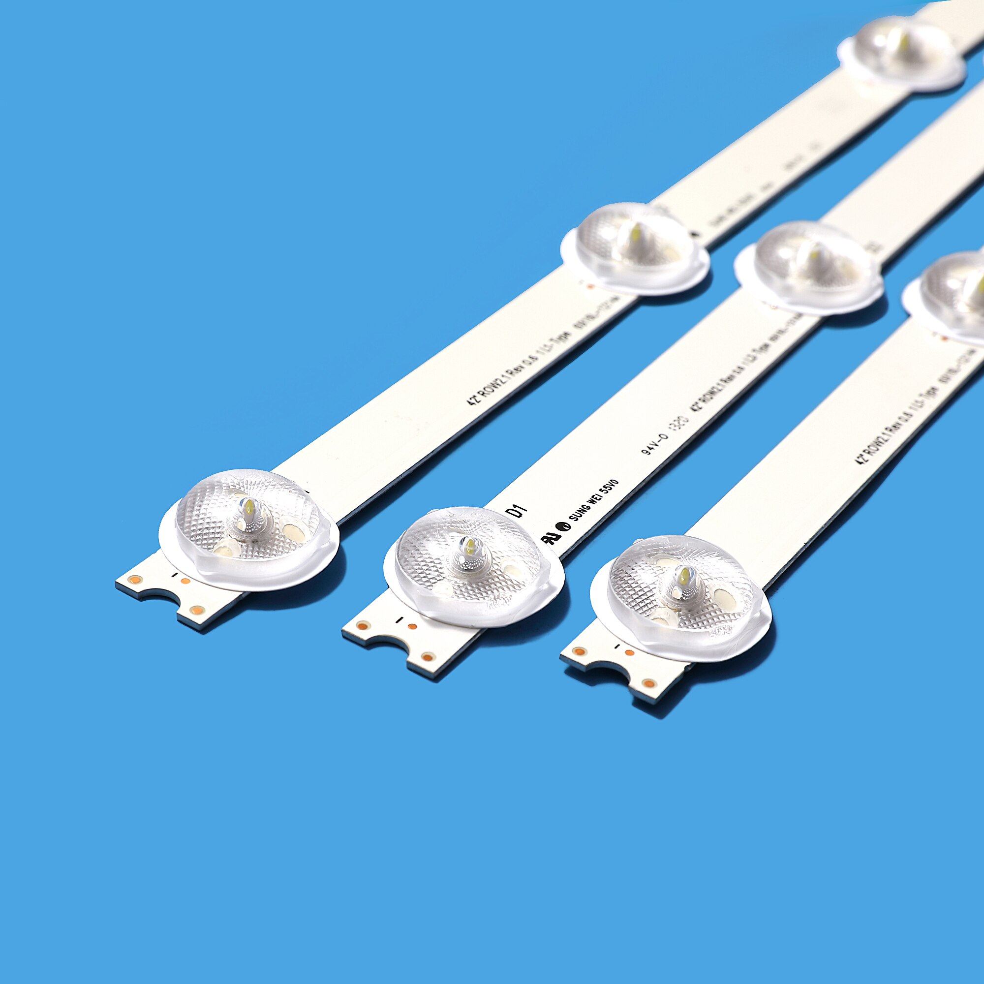 LED Rétro-Éclairage BARRE de bande Pour LG 42 pouces 42 "ROW2.1 TV 6916L-1412A 6916L-1413A 6916L-1414A 6916L-1415A 42LN542V 42LN575S 42LA615V