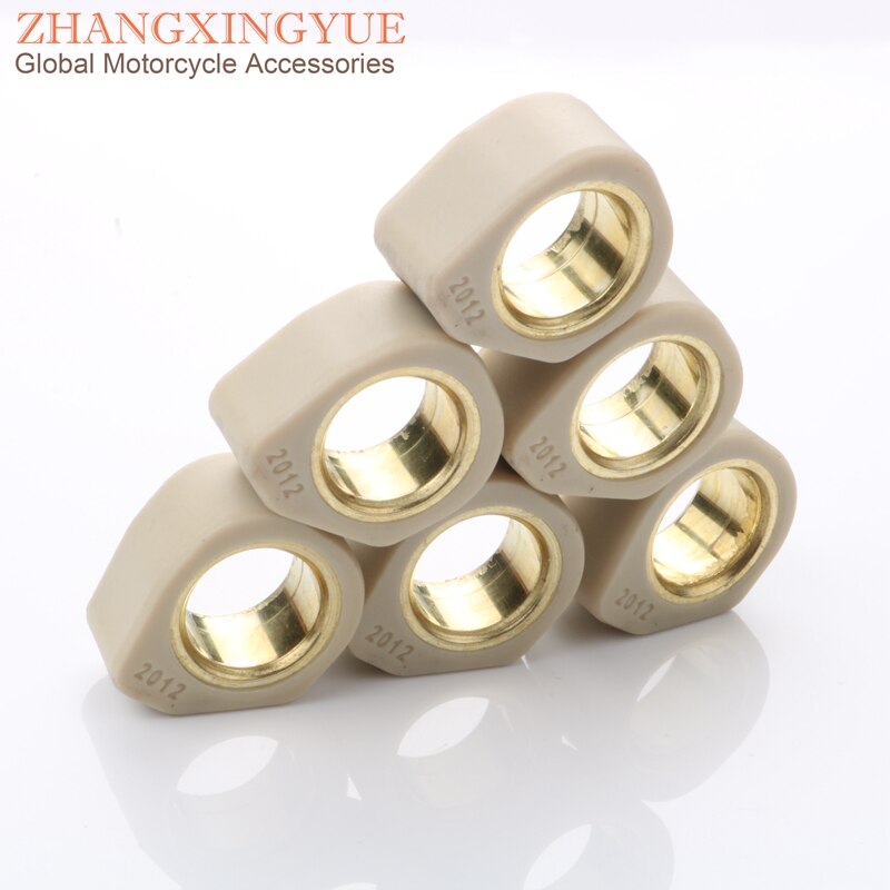 Pesos para rodillos, variador de rendimiento, 9 GB, 11 GB, 15,5 GB, 20x12mm, para YAMAHA, Maxster, Majesty 125/150, Vino, x-city, x-max, Zuma 125