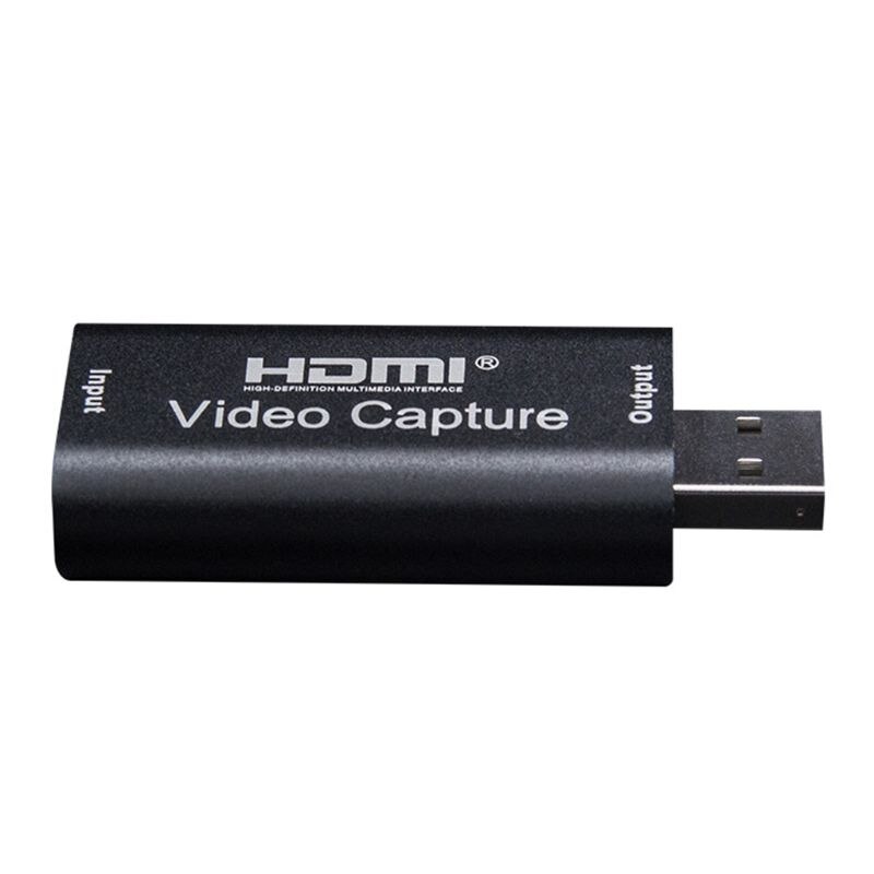 USB2.0 Video Capture Card Video Grabber with Type-c to Cable Adapter