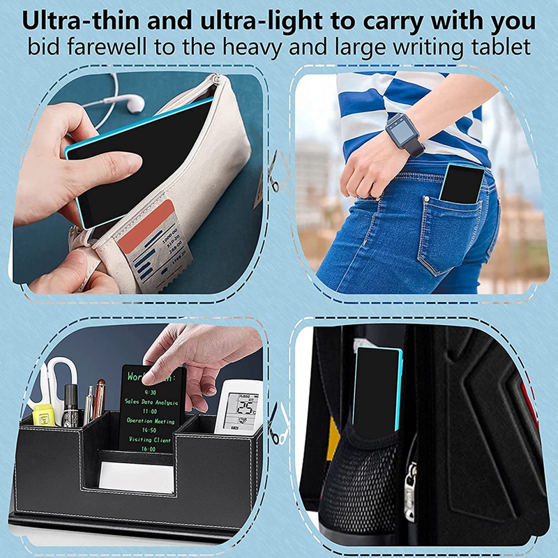 LCD Writing Tablet,Full Screen Business LCD Writing Board,Handwriting Board/Graphics Tablet/Memo Board For All Ages