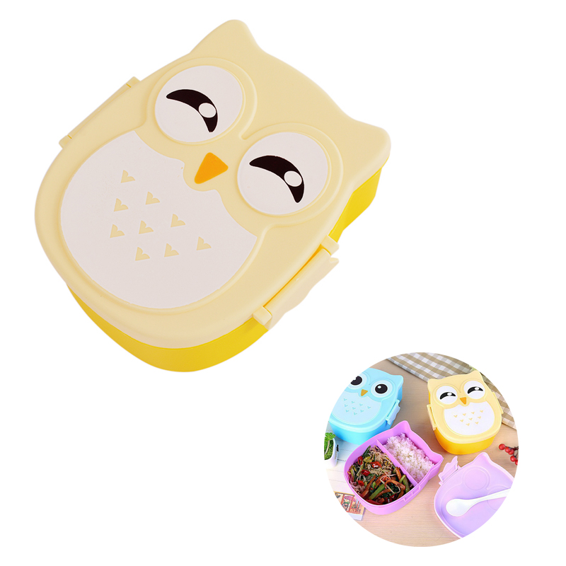 Ins Lunch Box For Children Student Microwave Multiple Grids Food Storage Leakproof Kids Bento Box 920ml Container: Style B-2