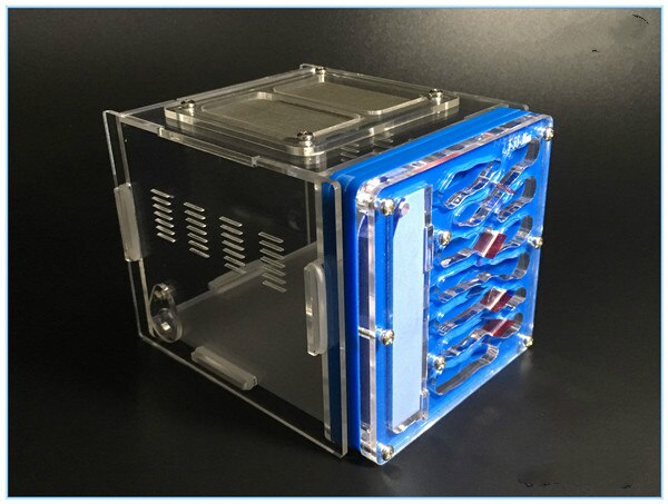 acrylic ant nest replacement ant workshop bionic mini ants farm house ant farm: Blue