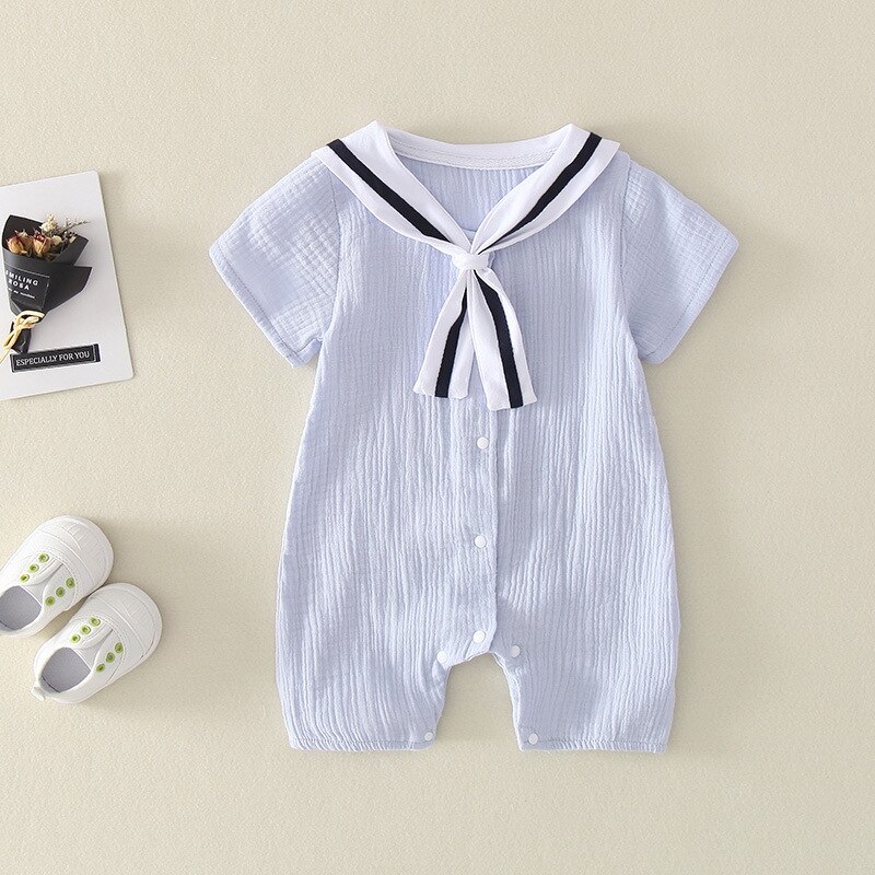 Baby Gaze Baby Spielanzug-overall Baby Kleidung Sommer Doppel Baumwolle Baby Kleidung Romper