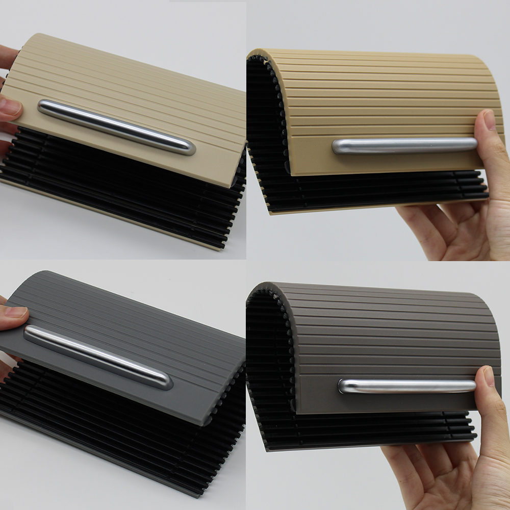 Interior Car Sliding Shutters Cup Holder Roller Blind Cover Replacement For Volkswagon VW Passat B6 B7 CC 3CD857503