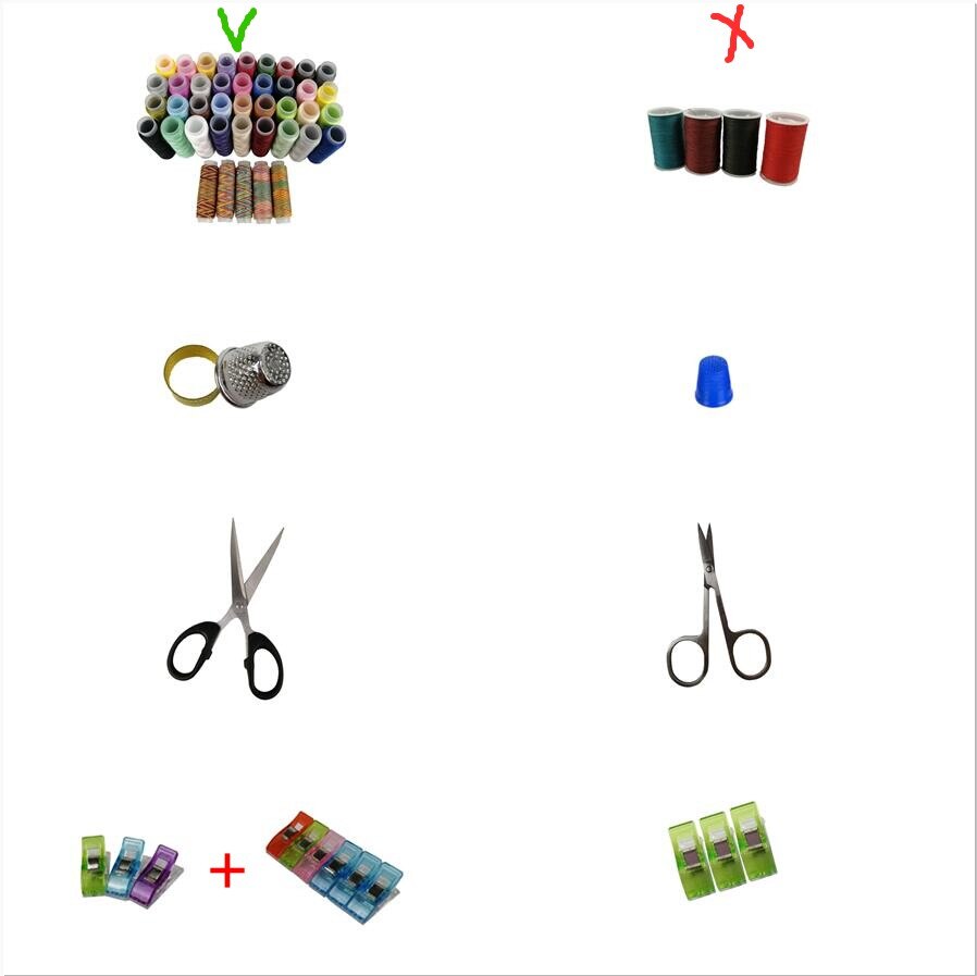 Sewing Kit,Sewing Supplies, Sewing Scissors Tape Travel Sewing Pack Emergency Repairs For Hand Sewing Beginners