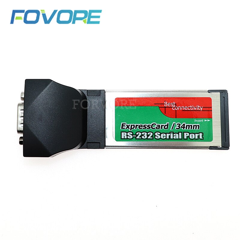 Expresscard adapter 34 mm 54 mm expresscard seriel  db9 com  rs232 adapter express card til  rs232 konverter til laptop