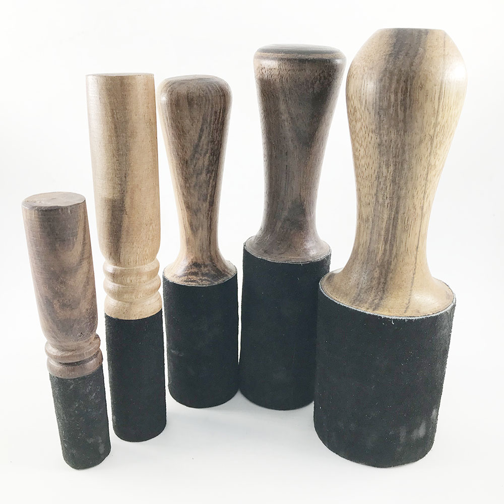 Beste Hand-Made Himalaya Klankschalen Lederen Stok Mallet