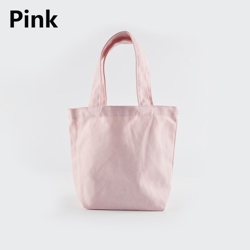 Herbruikbare Canvas Katoenen Shopper Tas Opvouwbare Draagtas Niet-Geweven Milieukoffer Organizer Multifunctionele Organizer: Paars