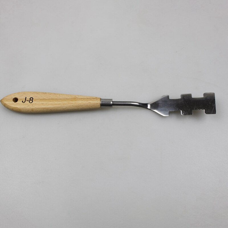 5 Pcs Oil Painting Knife Set Oil Painting Palette Knife Flexible Scraper Special-Shaped Oil Acrylic Painting Tools
