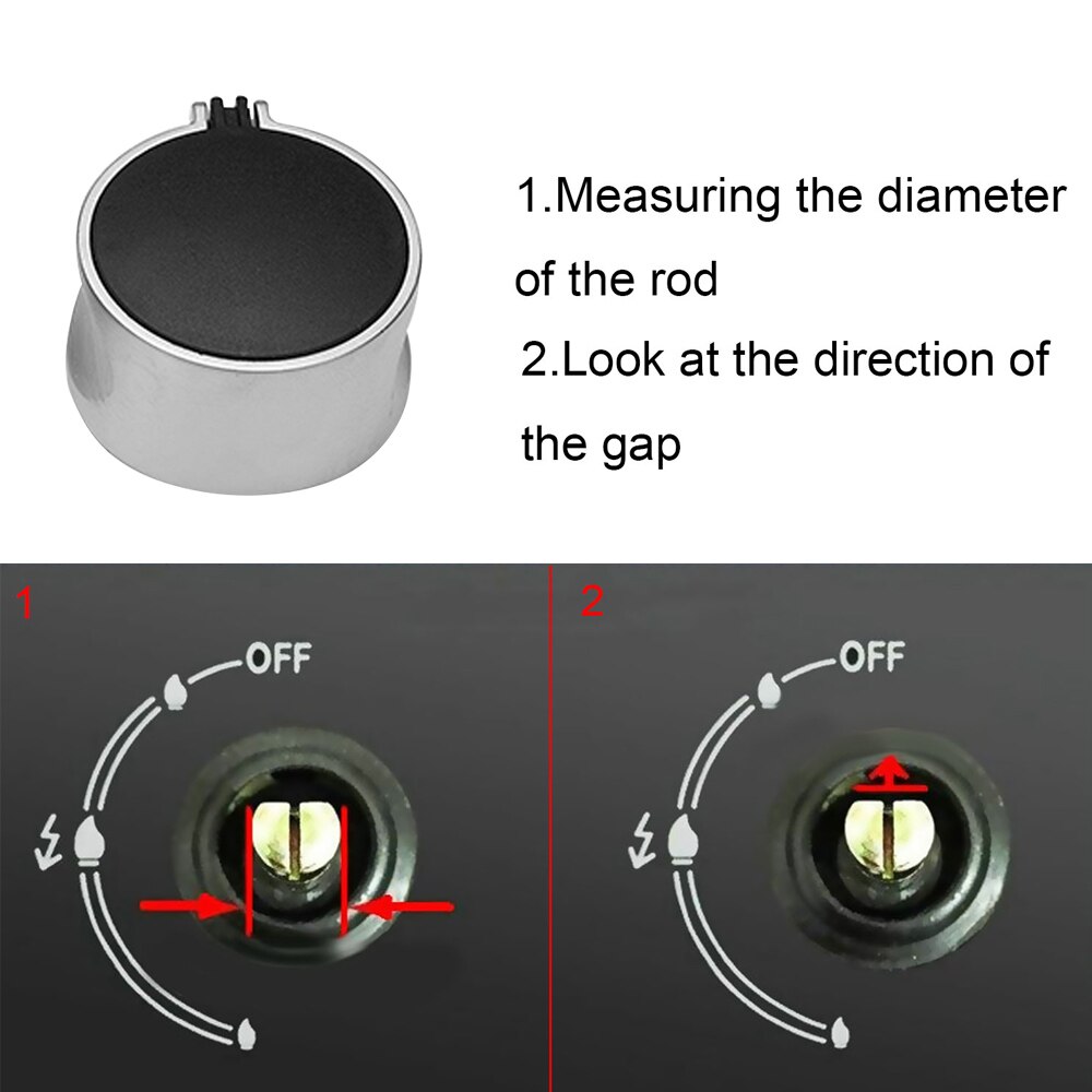 Behogar-4 Uds. Estufa de Gas de Metal para, 8mm, adaptadores de Control de cocina, interruptor de horno, cerraduras de superficie, piezas de utensilios de cocina