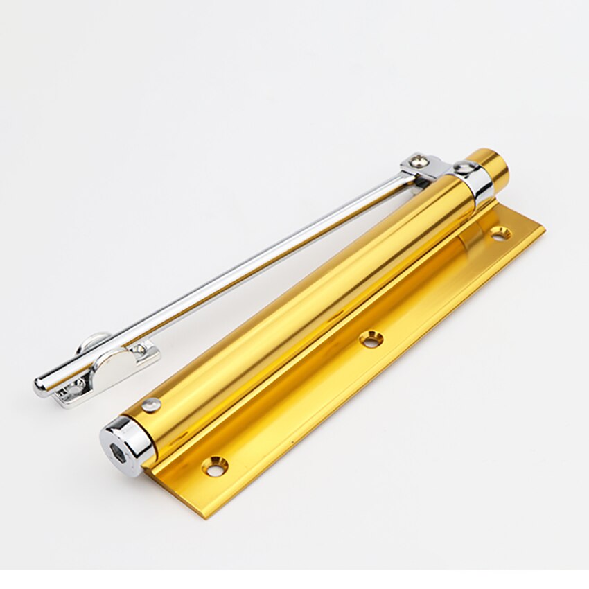 Automatic Spring Latch Hinge For Home Office Fire Rated Door Adjustable Door Closer Stainless Steel Furniture Hardware