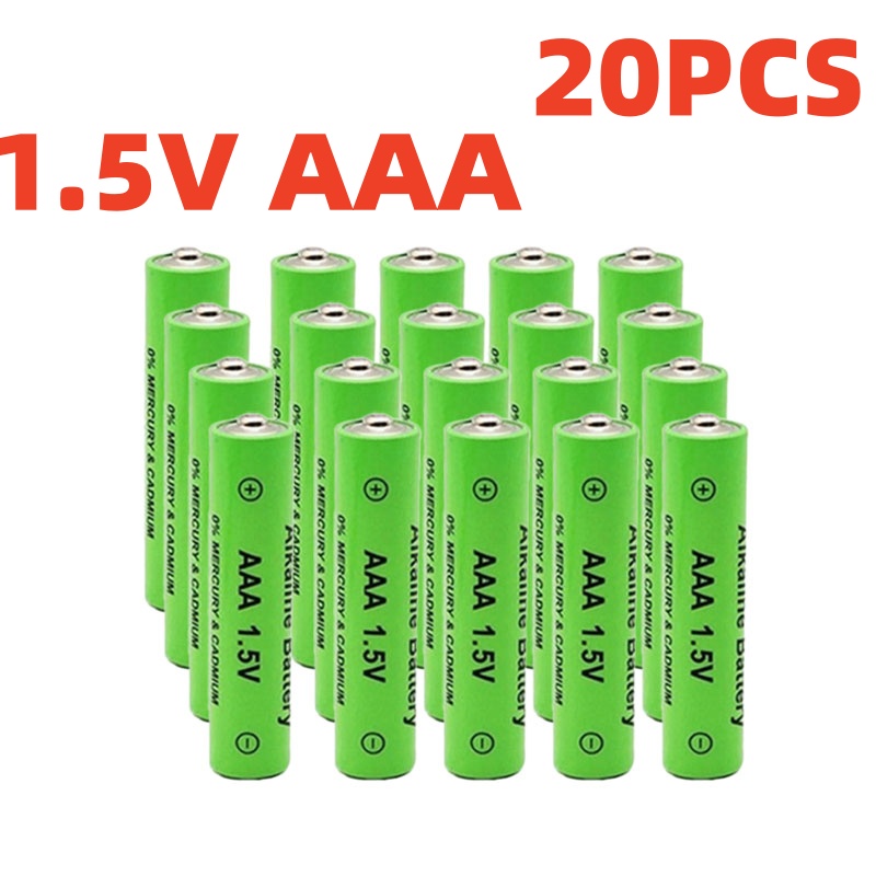 1.5V AAA alkaline battery, suitable for remote control, mouse, computer, toy watch and other non-rechargeable batteries: Gold