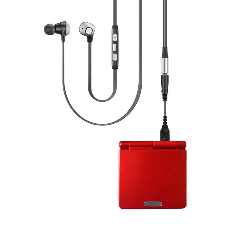 Cable de cargador y 3,5 MM toma de auriculares adaptador de Cable para Nintendo Gameboy Advance GBA SP