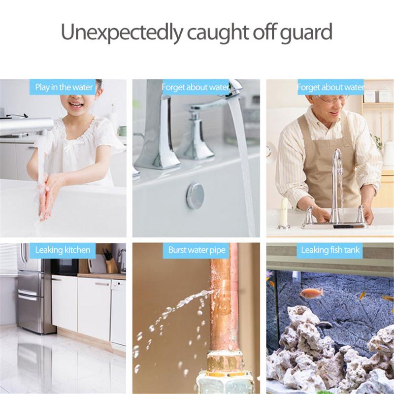 Flooding Alarm Household Smart Home Full Water Leak Detection Simple To Use Alarm Flood Alert Overflow Security Alarm System