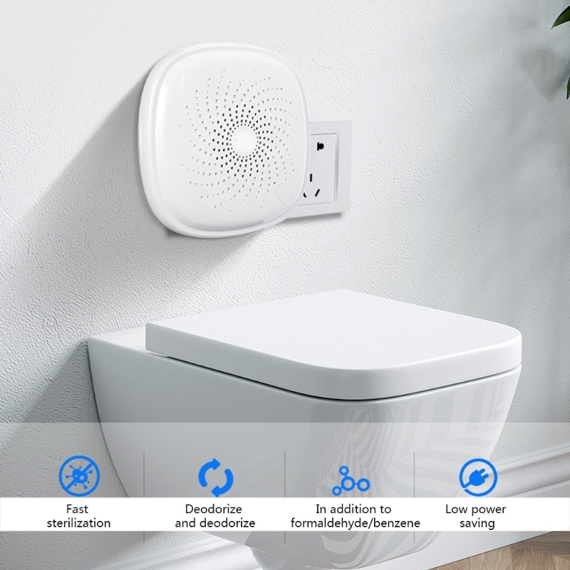 Home Room Air Cleaner Ozone Generator Air Purifier Remove Formaldehyde Smoke Dust Purification Small Household Appliance