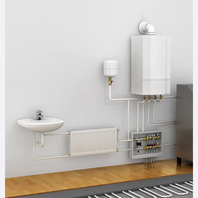 230V NO NC electric thermal actuator valve head for thermostat manifold underfloor heating radiator normally opened closed