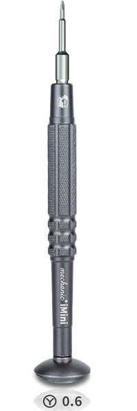 Destornillador antideslizante mecánico iMini 0,8 Torx 0,6 tipo Y 1,2 1,5 Phillips 2,5 T2 para herramienta de reparación de cámara de teléfono móvil: Y-Type 0.6
