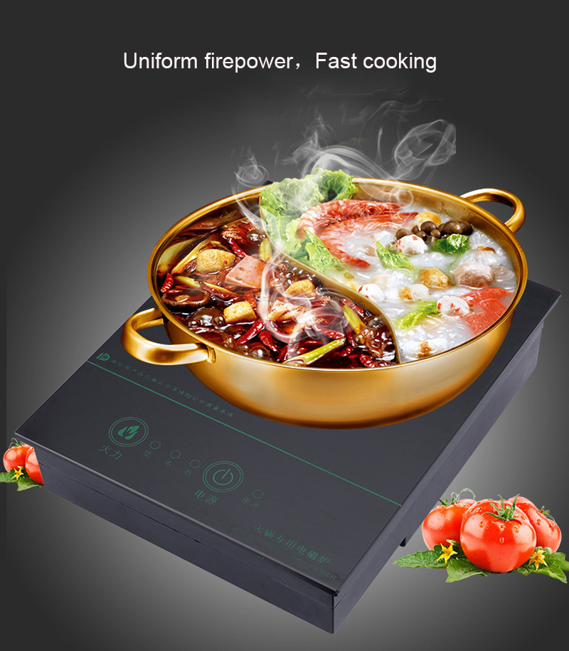 Commercial Induction Cooker Electric Hob Fire Boiler Household Commercial Induction Cooker Frying Machine Pot Kitchen Cooker