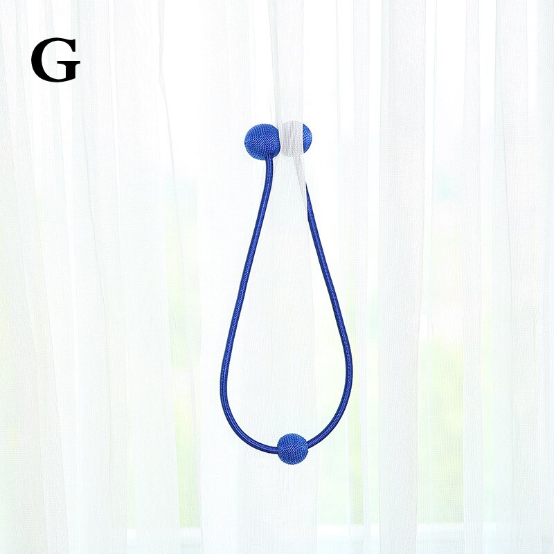 1pc magnetische gordijnbanden gesp eenvoudige gordijnmagneetbanden huishoudtextiel antislip gespen voor gordijnen decoratieve benodigdheden: G