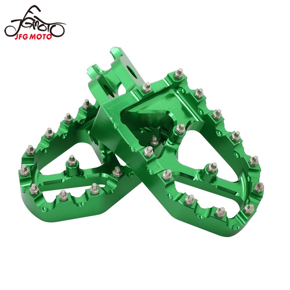 Motorcycle CNC Footrest Footpeg Foot Pegs For HONDA CR125 CR250 CRF150R CRF250R CRF250X CRF250RX CRF450R CRF450RX CRF 450X 450L
