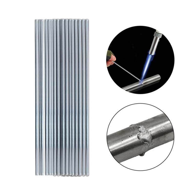 Aluminium lasstaven voor solderen bij lage temperaturen, corrosiebestendig tig-lassen, 3.2mm*50cm lasstaven, soldeerstaaf