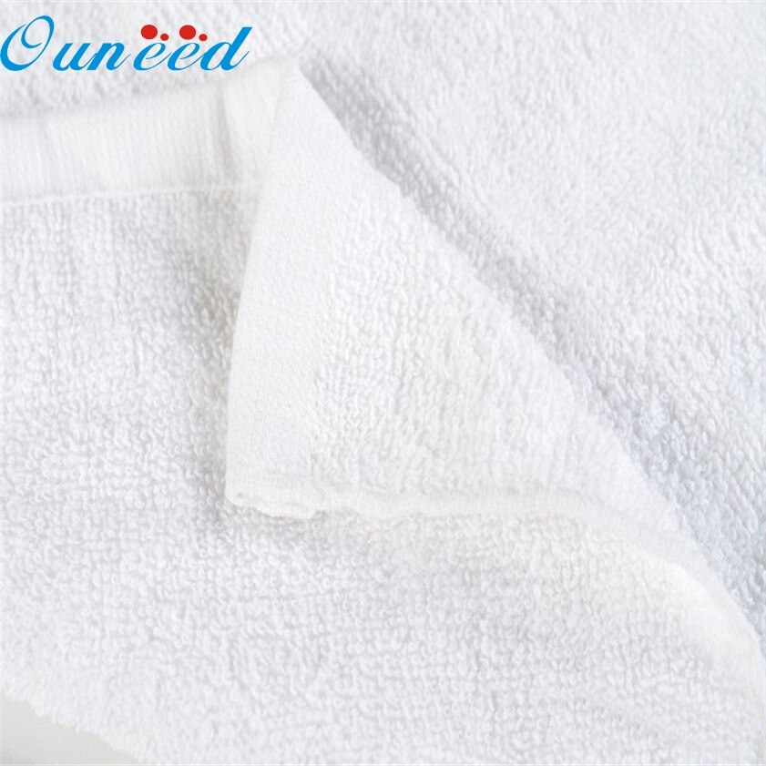 1 stück Weiche Baumwolle 32*72 cm Hotel Bad Handtuch Waschlappen Hand Handtücher Weiß D1024