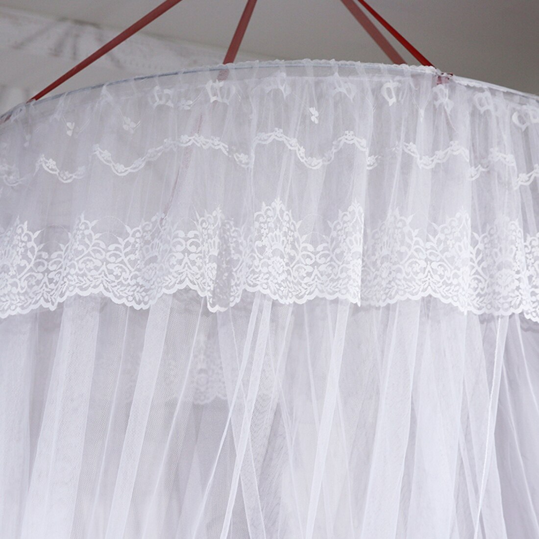 Mosquito Net Three-door Mosquito Net Anti-insect Bed Canopy Summer Palace Mosquito Net Single Double Bed Decor