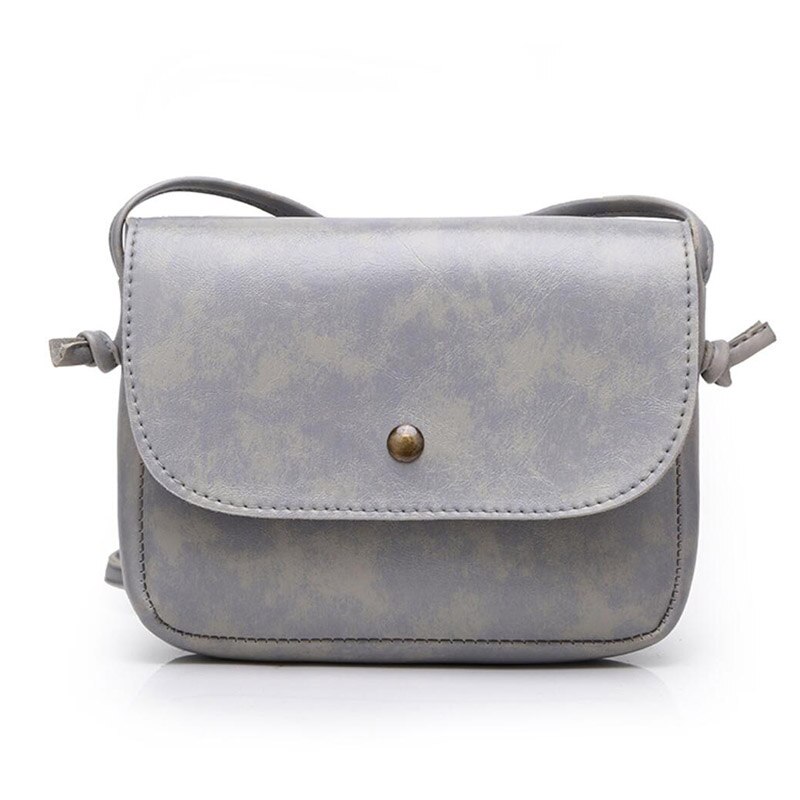 Eenvoudige Mini Mobiele Telefoon Crossbody Bag Solid Vrouwen tassen Super licht Vierkante Enkele Schoudertas Flappen PU Leer