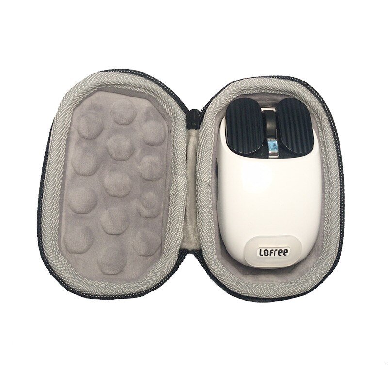 Moda eva casca dura capa protetora para lofree eh112s dot teclado e mouse caixa de armazenamento saco de transporte