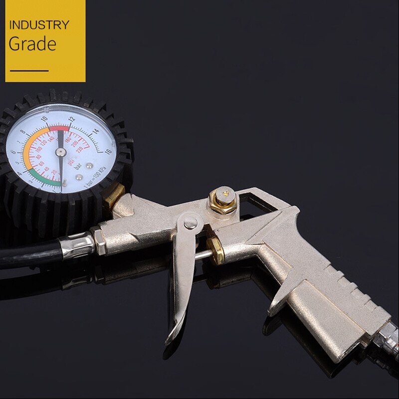 High-precision Tire Pressure Test Tool Electronic Digital Display Car Tire Pressure Gauge Precision Pressure Measurement Tool