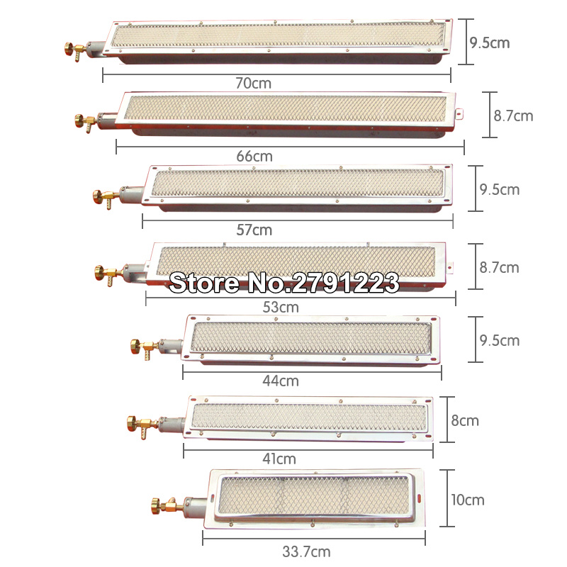 oben Grill BBQ infrarot keramik brenner edelstahl keramik Gas brenner alumunium platte infrarot brenner mit düse