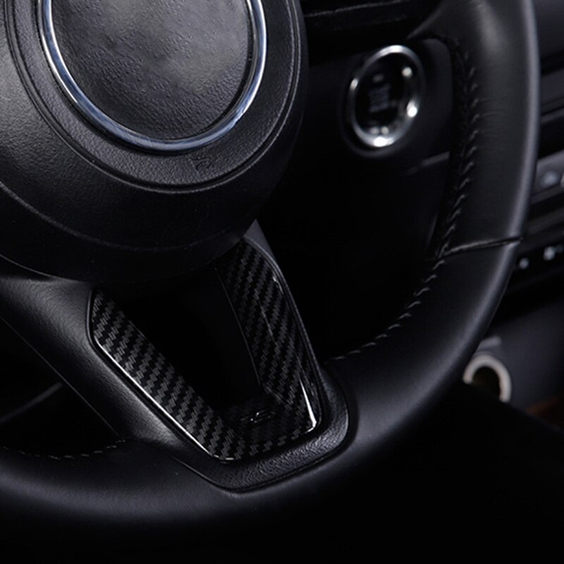 Stuurwiel Decoratie Trim Abs Auto-Covers Upgrade Voor Mazda 3 Cx-5
