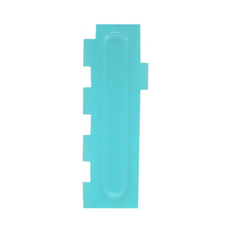 Modelling Smoother Polisher Fondant Cake Scraper Blade Pastry Spatulas Cream Pastry Icing Comb Set DIY Baking Tools For Cakes: 11