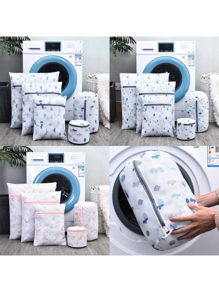 6 stuks waszakken met dubbele lagen, verdikte waszak, reisorganizer