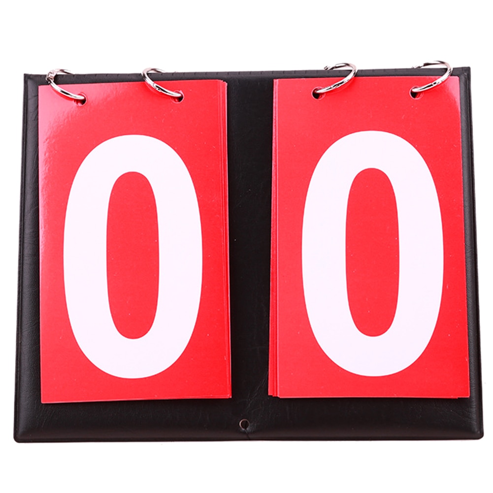 Football Counter Basketball Badminton Multi Sports Manual 2 Digit Volleyball Scoreboard Portable Flip Table Tennis