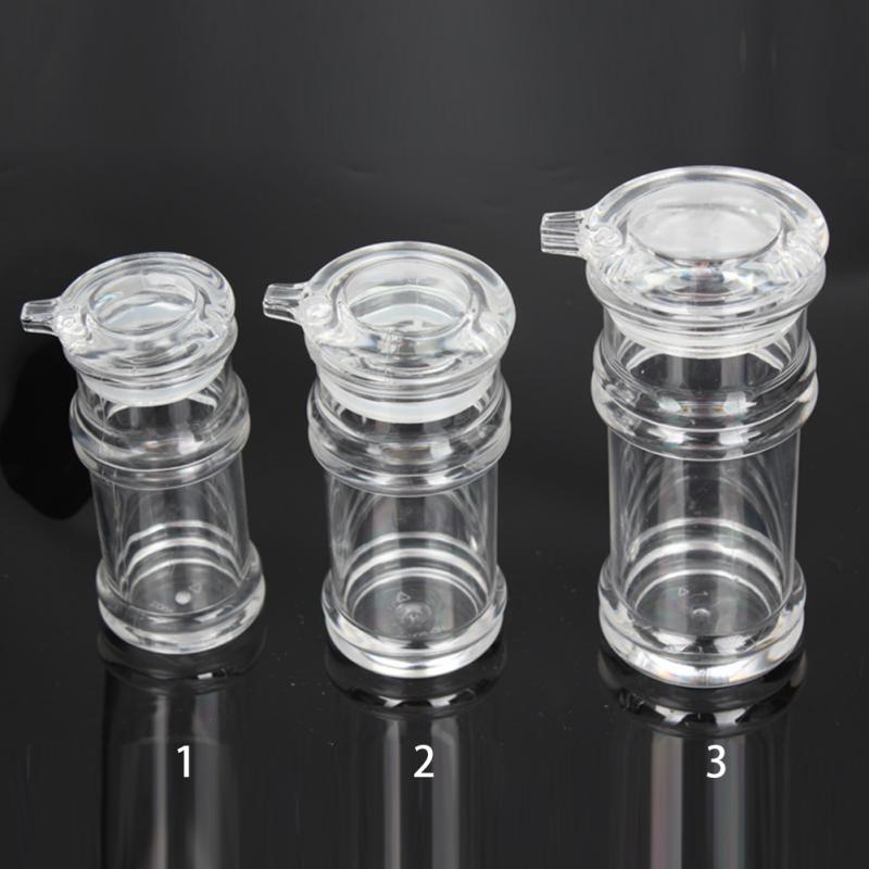 Clear Acryl Sojasaus Azijn Olijfolie Fles BBQ Dispenser shaker 3 Maten voor Keuze #705