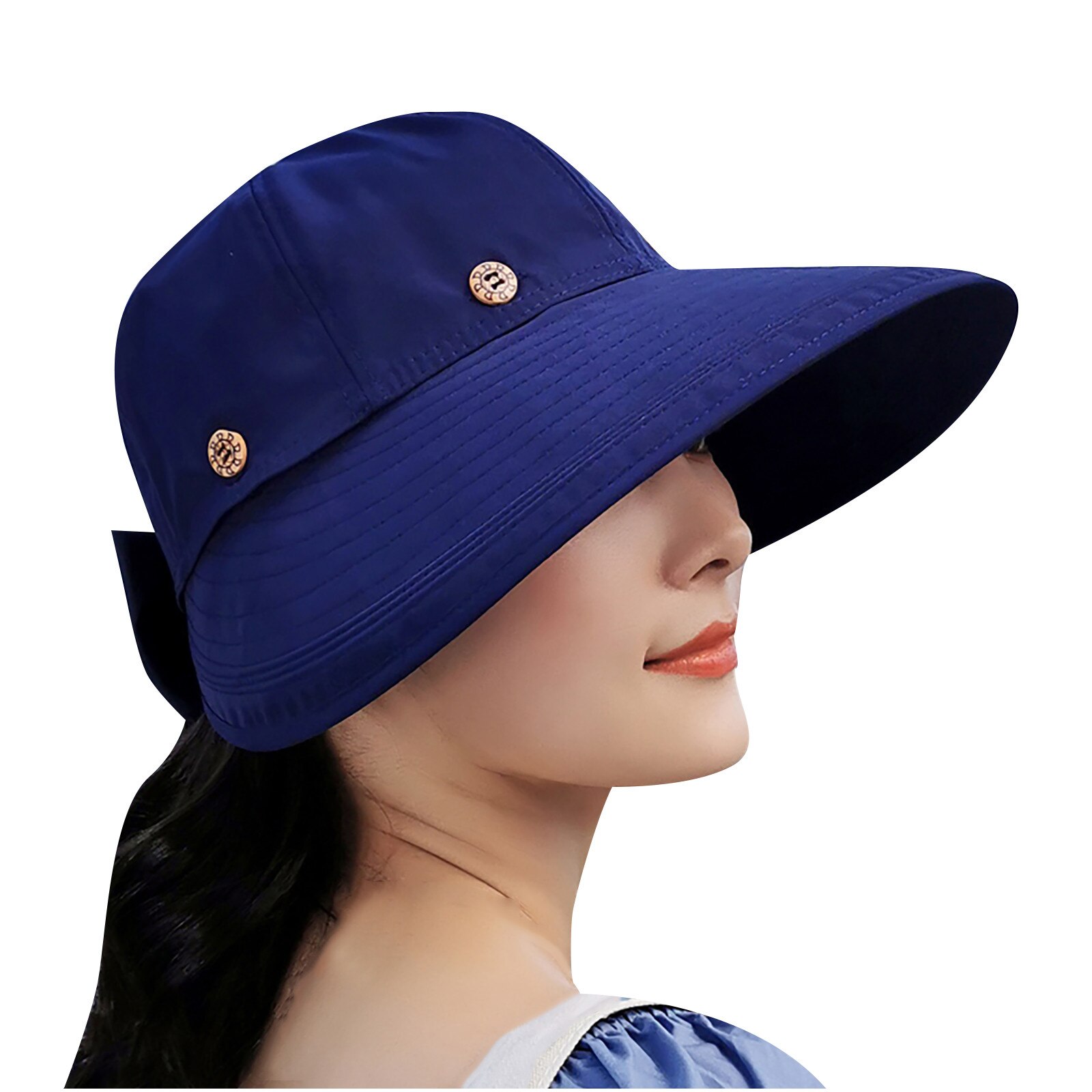 Women's Summer Sun Hats Leisure Journey Outdoors Sun Protection Outdoor Sunhat Peaked Cap Chapeu Feminino