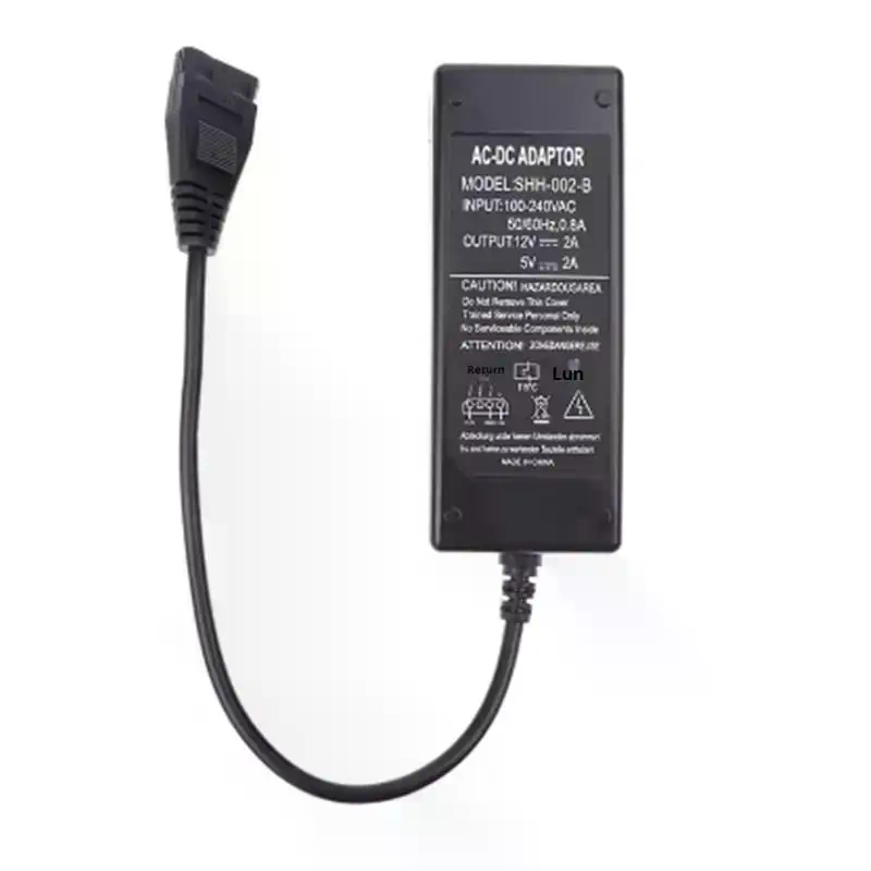 12v/5v 2a usb till ide / sata nätadapter hårddisk / hdd / cd-rom ac dc