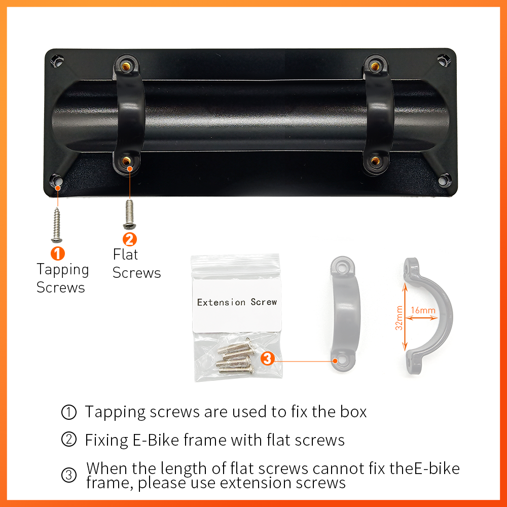 Elektrische Fiets Controller Box/Bag Ebike Controller Case Conversie Kit Grote/Kleine Size Controller Box/Bag Ebike controller