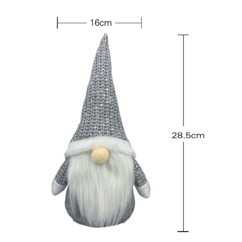 Joyeux noël ange poupée père noël Elk en peluche poupée jouets pour la maison ornements arbre suspendus fête décoration enfants nouvel an: 07