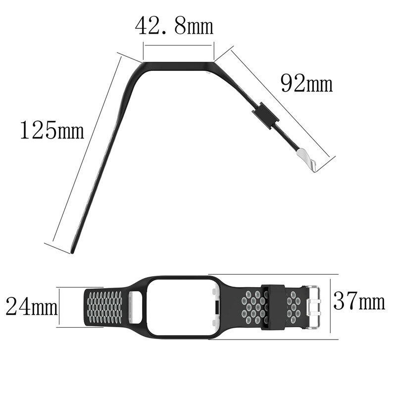 Wrist Band Strap For TomTom 2 3 Runner Spark Music Adventurer Tom Tom Golfer 2 Replacement Bracelet Silicon Belt Watch