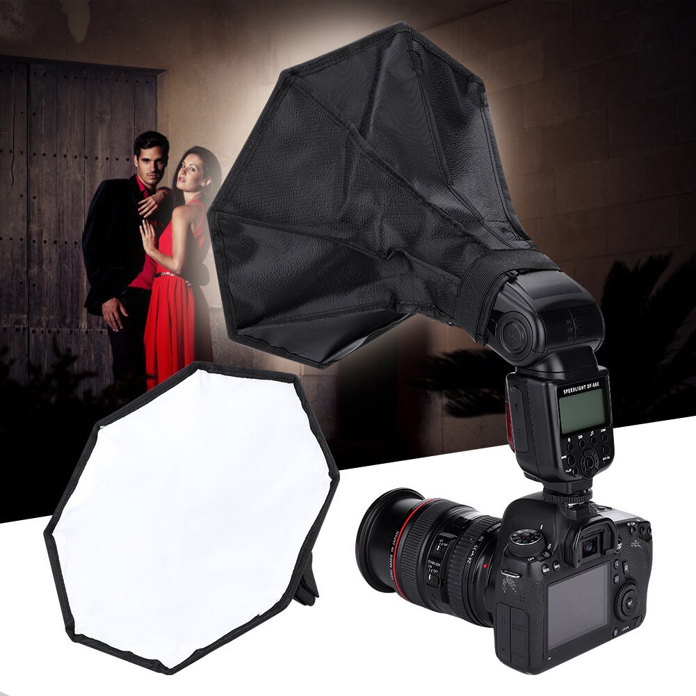 Flash Zaklamp Softbox Diffuser Universele Diffuser Softbox Draagbare Diffuser Softboxen Met Opbergtas Voor Externe Speedlite