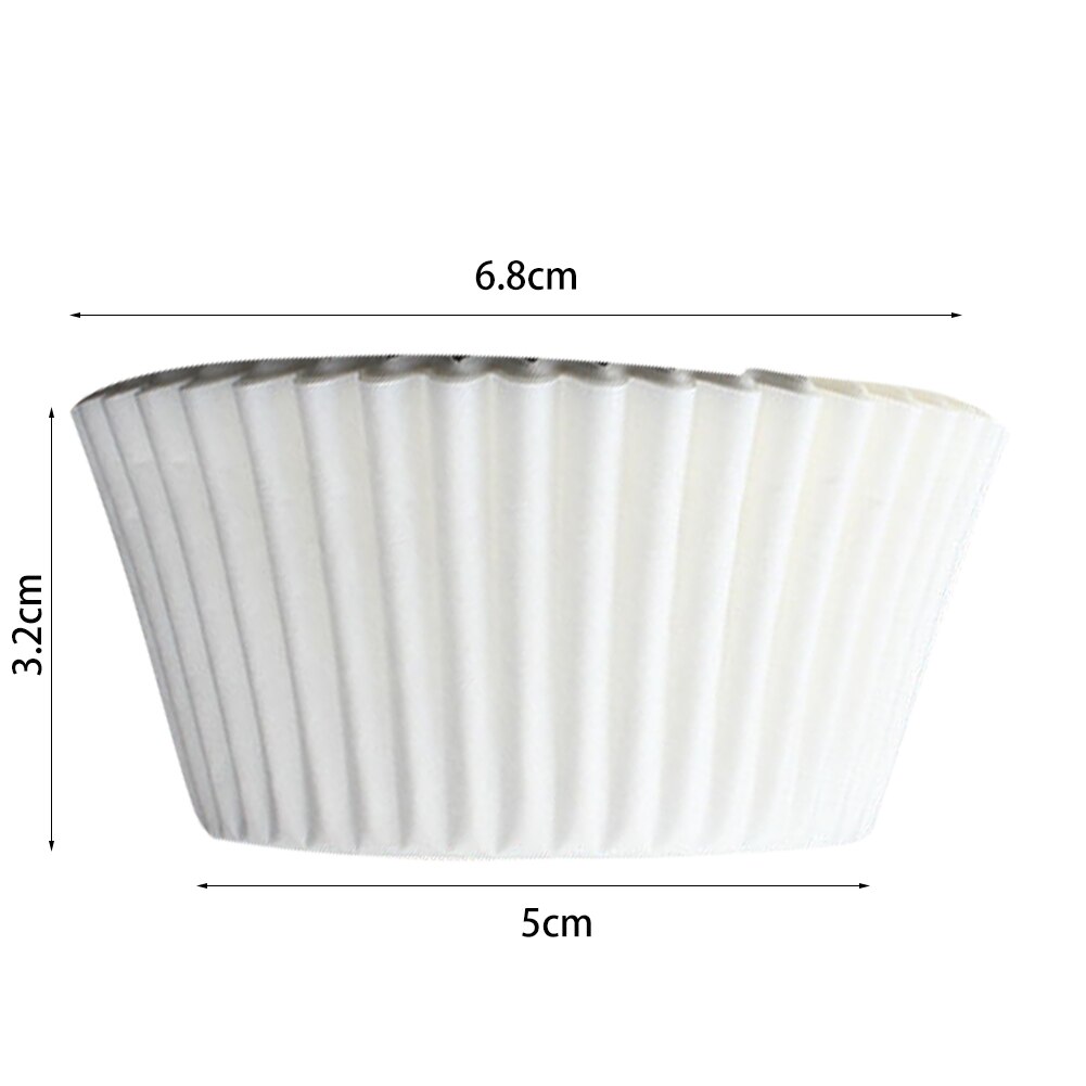 100pcs Cupcake Paper Oilproof Liner Baking Cup Tray Party Foil Cups Cupcake Liners Muffin Cupcake Paper