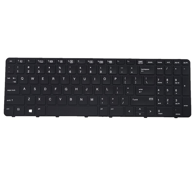 US For HP for EliteBook 850 G3 for ZBook 15u G3 US without Backlit Laptop Keyboards English