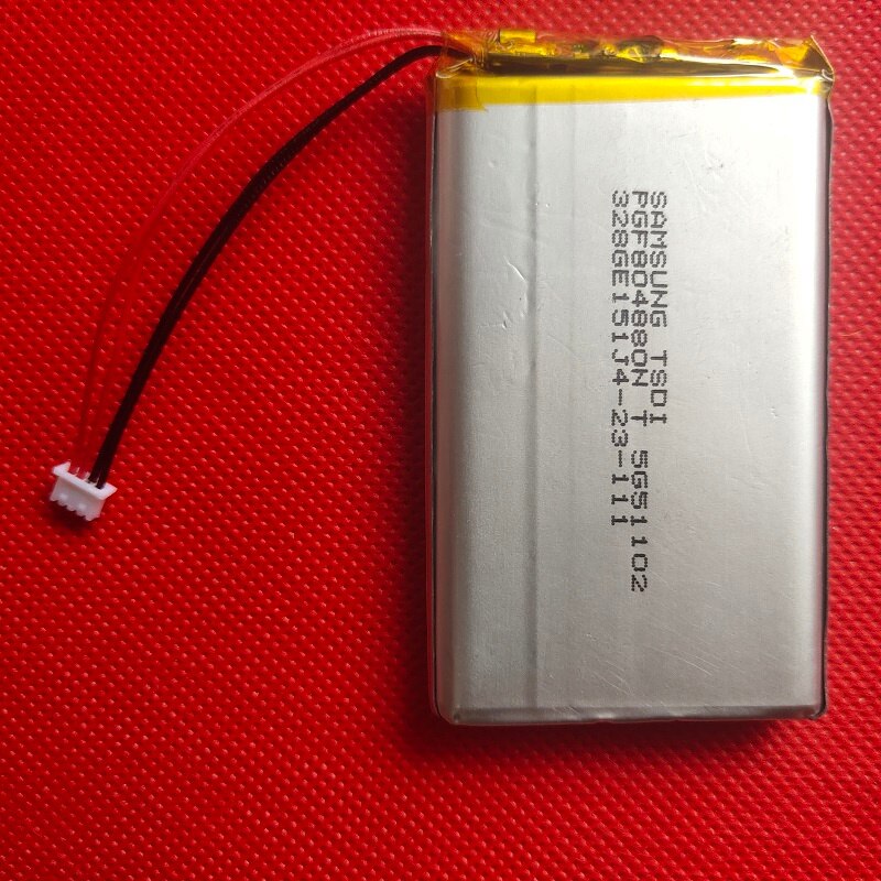 Batterie für Charme Opus Opus1 Opus2 Spieler 1 2 Neue Li Polymer Wiederaufladbare Akkumulator Ersatz 3.7/3,8 V 5000mAh 4 Linien + Stecker