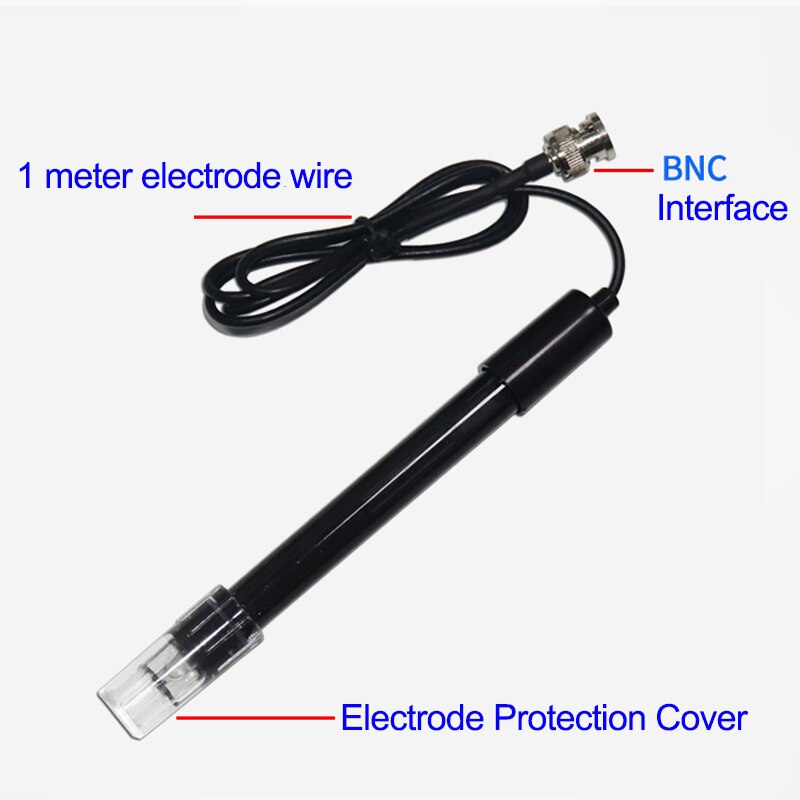 E-201-C PH Electrode Probe BNC Connector for Aquarium PH Controller Meter Universal pH electrode with ENC interface