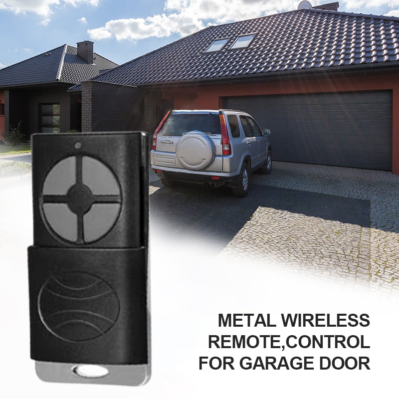 433Mhz Garagedeur Roll Gate Sliding Cover Paar Dual Afstandsbediening Dual Channel Kopiëren Rolling Code Leren Code vaste Code