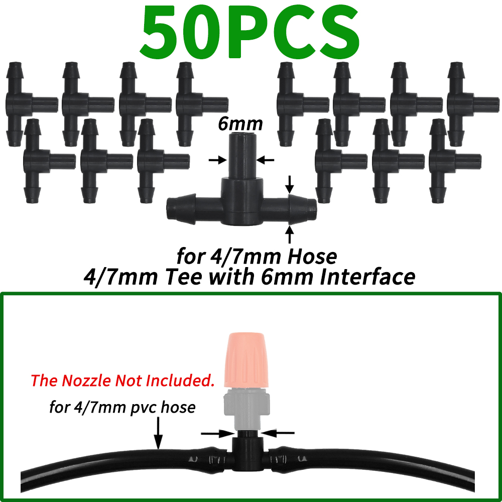 25PCS Bend Arrow Dripper Micro Drip Irrigation Kit Emitters for 3/5mm Hose Garden Watering Saving Micro Dripper Greenhouse