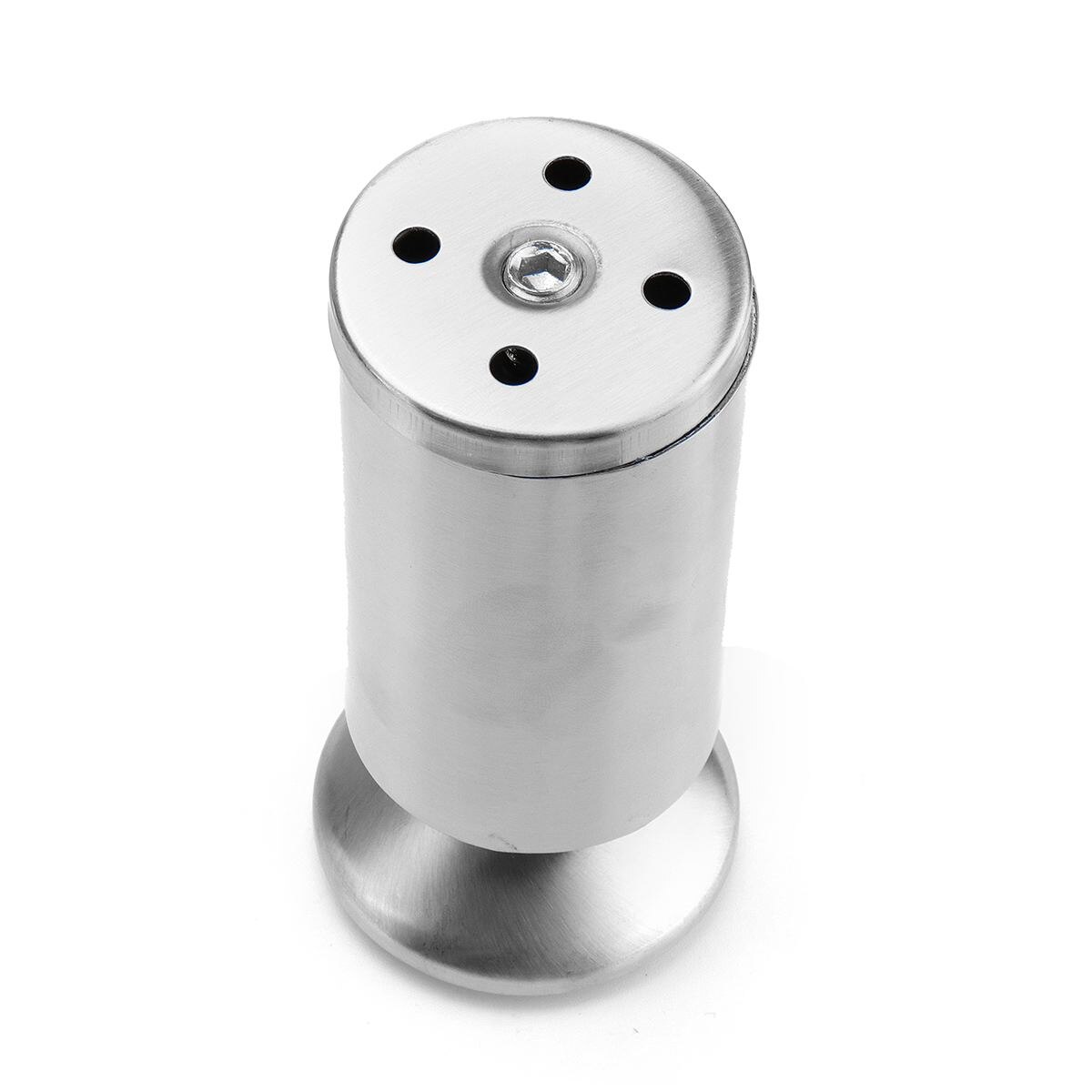 4Pcs Adjustable Stainless Steel Sofa Legs Replacement Furniture Feets Replacace Chair Table Desk Cabinet Leg 60-300cm