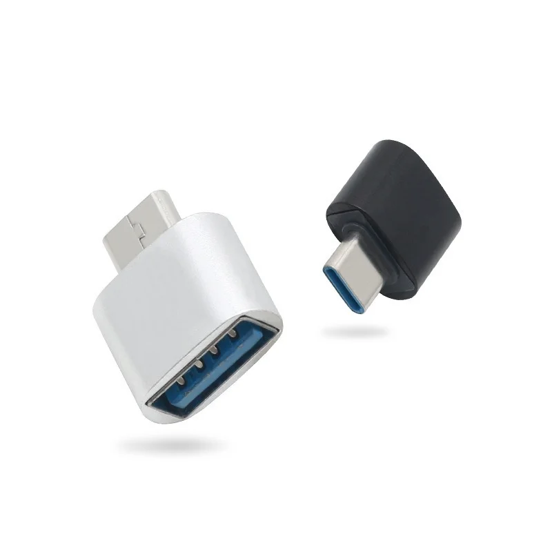 USB Zu Typ-c Aluminium Legierung Adapter 3,1 Umwandlung Kopf OTG Adapter Ist Geeignet für Digitale Geräte mit Typ-c Interface